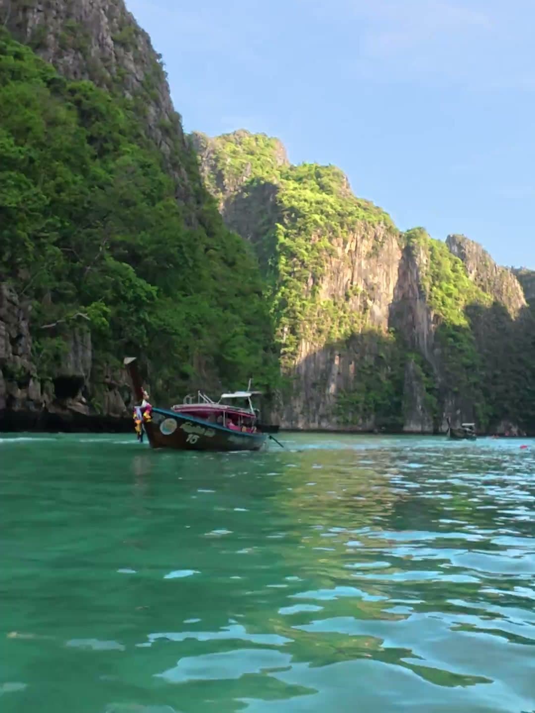 Private long-tail in Pileh Lagoon, Koh Phi Phi